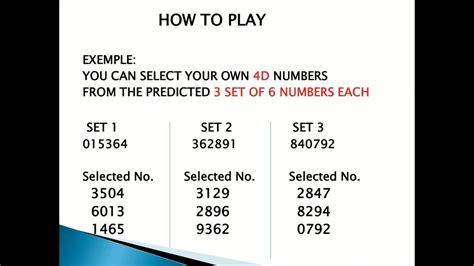 how to predict 4d numbers accurately